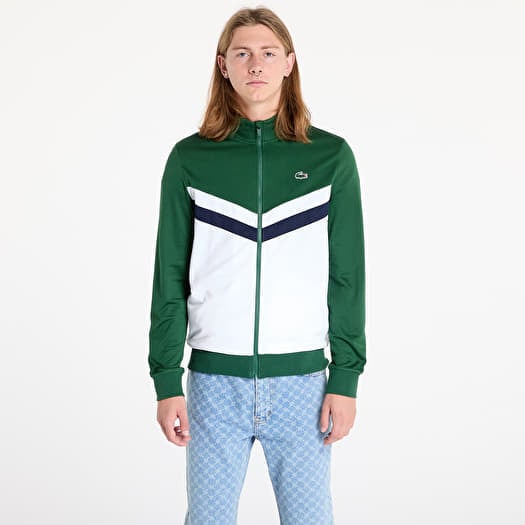 LACOSTE Sweatshirts Green/ White-Navy Blue