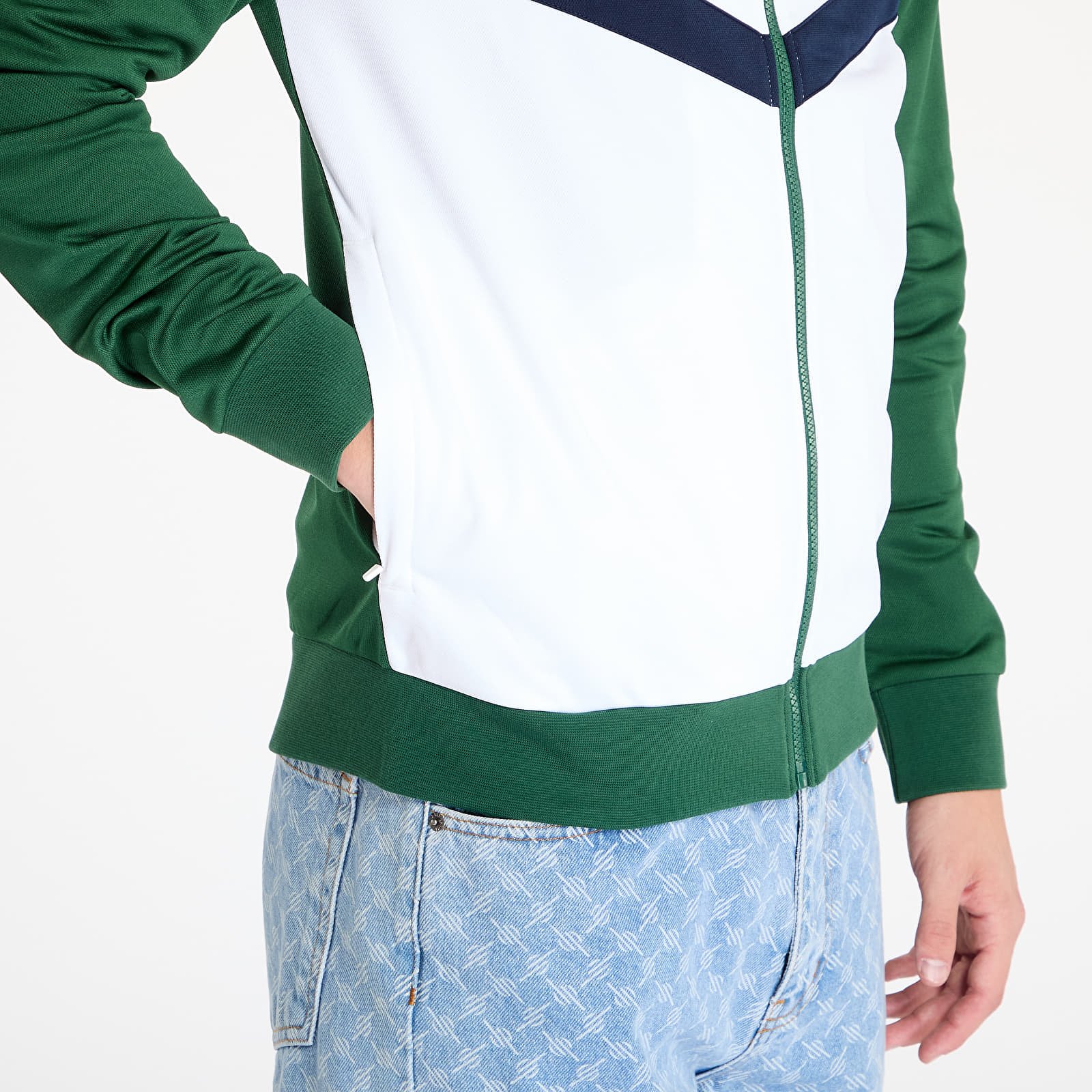 Мъжки суичъри LACOSTE Sweatshirts Green/ White-Navy Blue