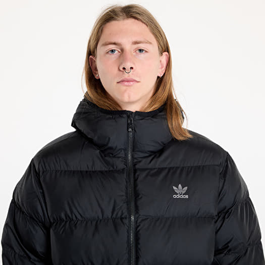 adidas Commercial Puffer Jacket Black Footshop