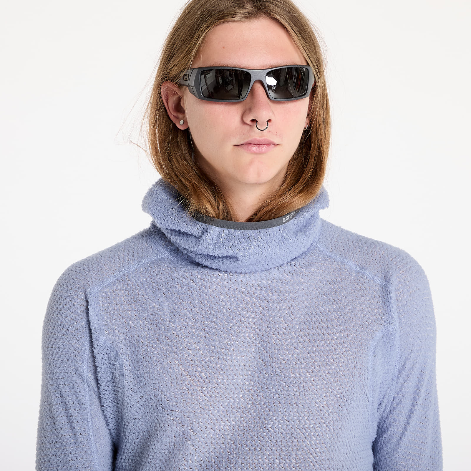 Kapucnis pulóverek és pulcsik Satisfy GhostFleece AD Light Hoodie UNISEX Stone