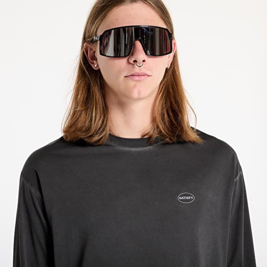 T-shirts Satisfy AuraLite Long Tee UNISEX Pigment Black T-shirts Satisfy AuraLite Long Tee UNISEX Pigment Black