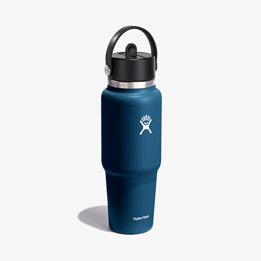 Hydro Flask 1000 ml Wide Flex Straw Travel Bottle Indigo
