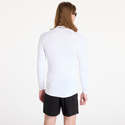 Nike pro mock neck new arrivals