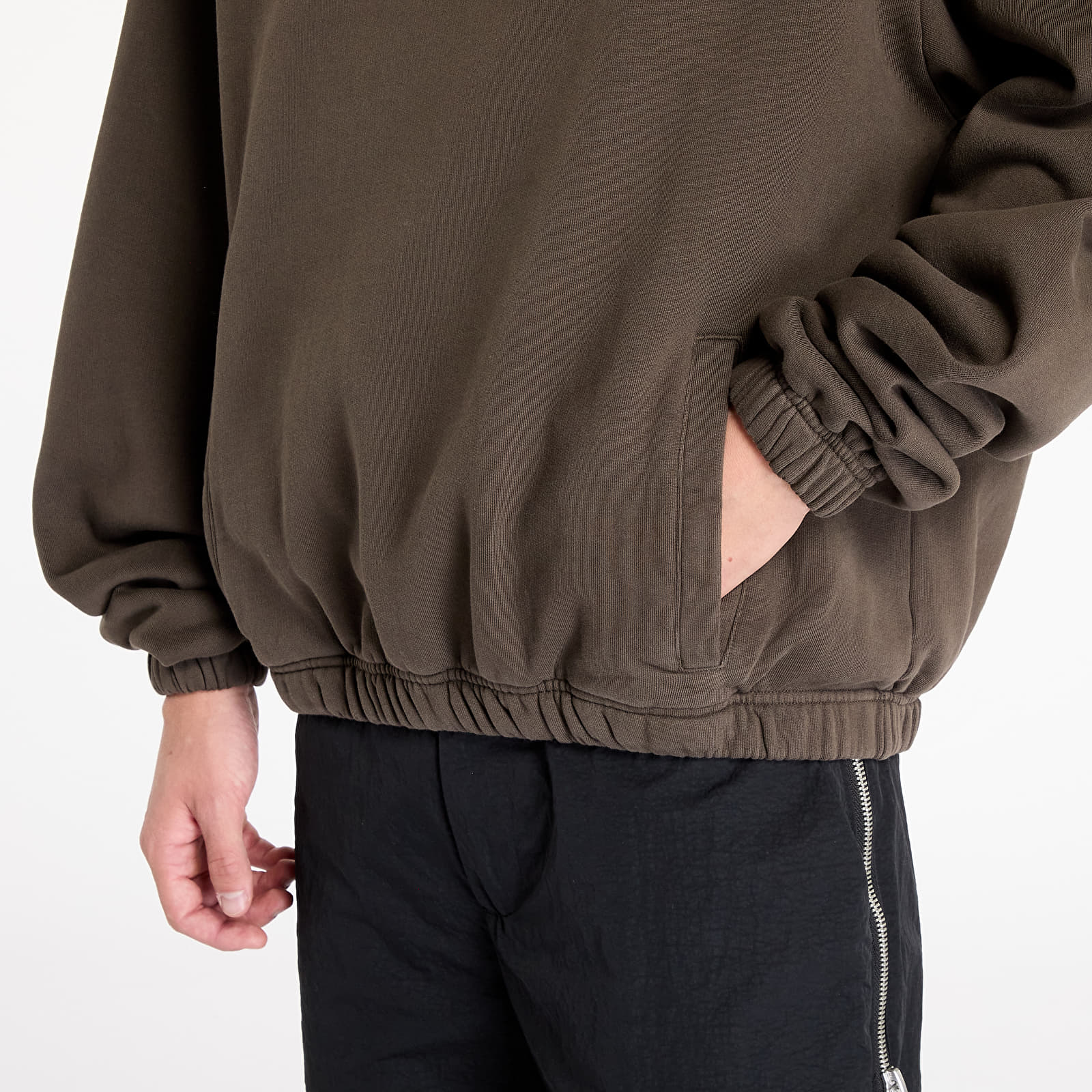 Felpe con cappuccio uomo Umbro Masked Og Logo Hoodie Dark Brown