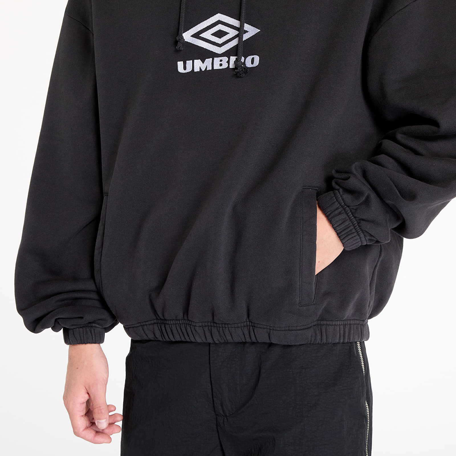 Hanorace pentru bărbați Umbro Masked Og Logo Hoodie Black