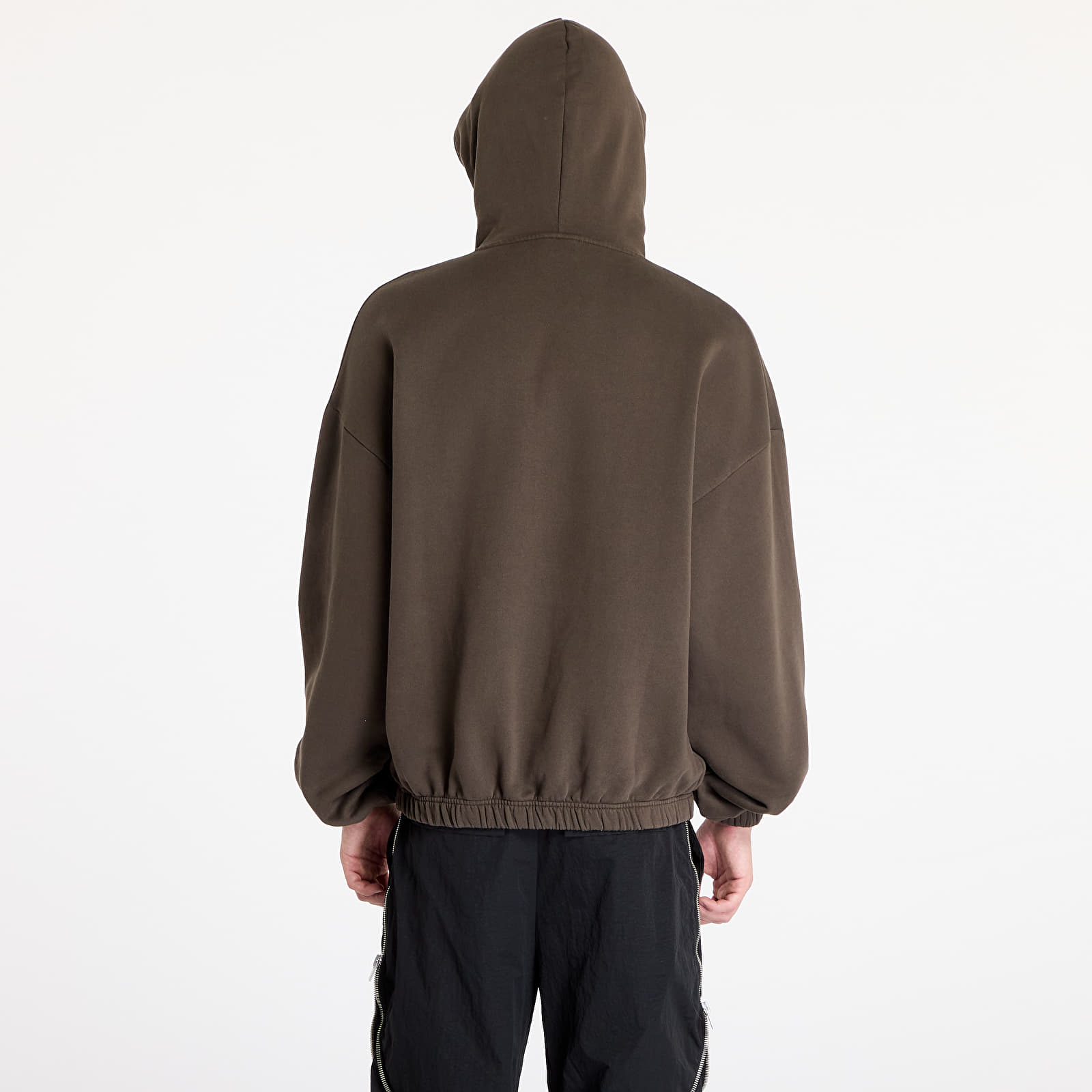 Felpe con cappuccio uomo Umbro Masked Og Logo Hoodie Dark Brown