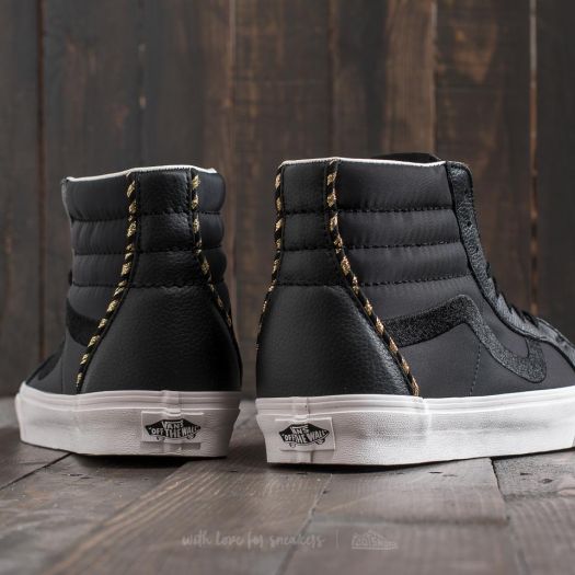 Vans sk8 hi reissue ca black online