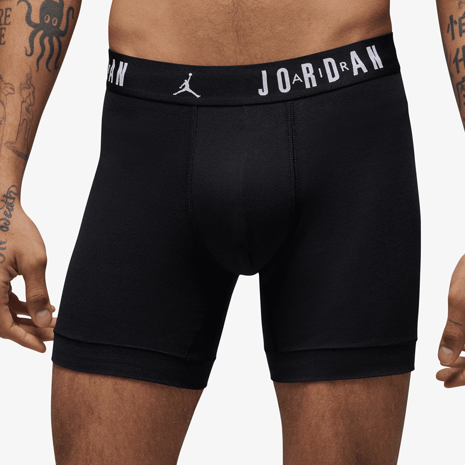 Boxershorts Jordan Flight Cotton Core 3-Pack Boxer Brief Black