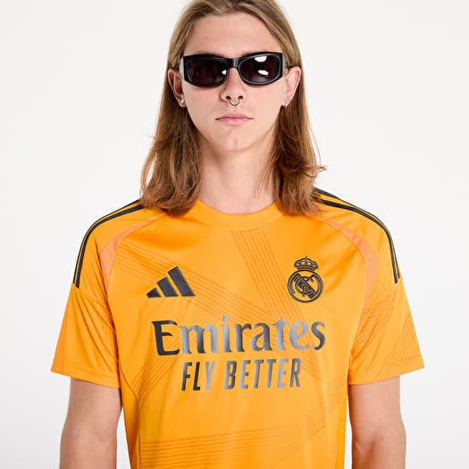 adidas Real Madrid オレンジシャツ S Real Madrid exterior jersey 24/25 Adidas – Sport & Chic