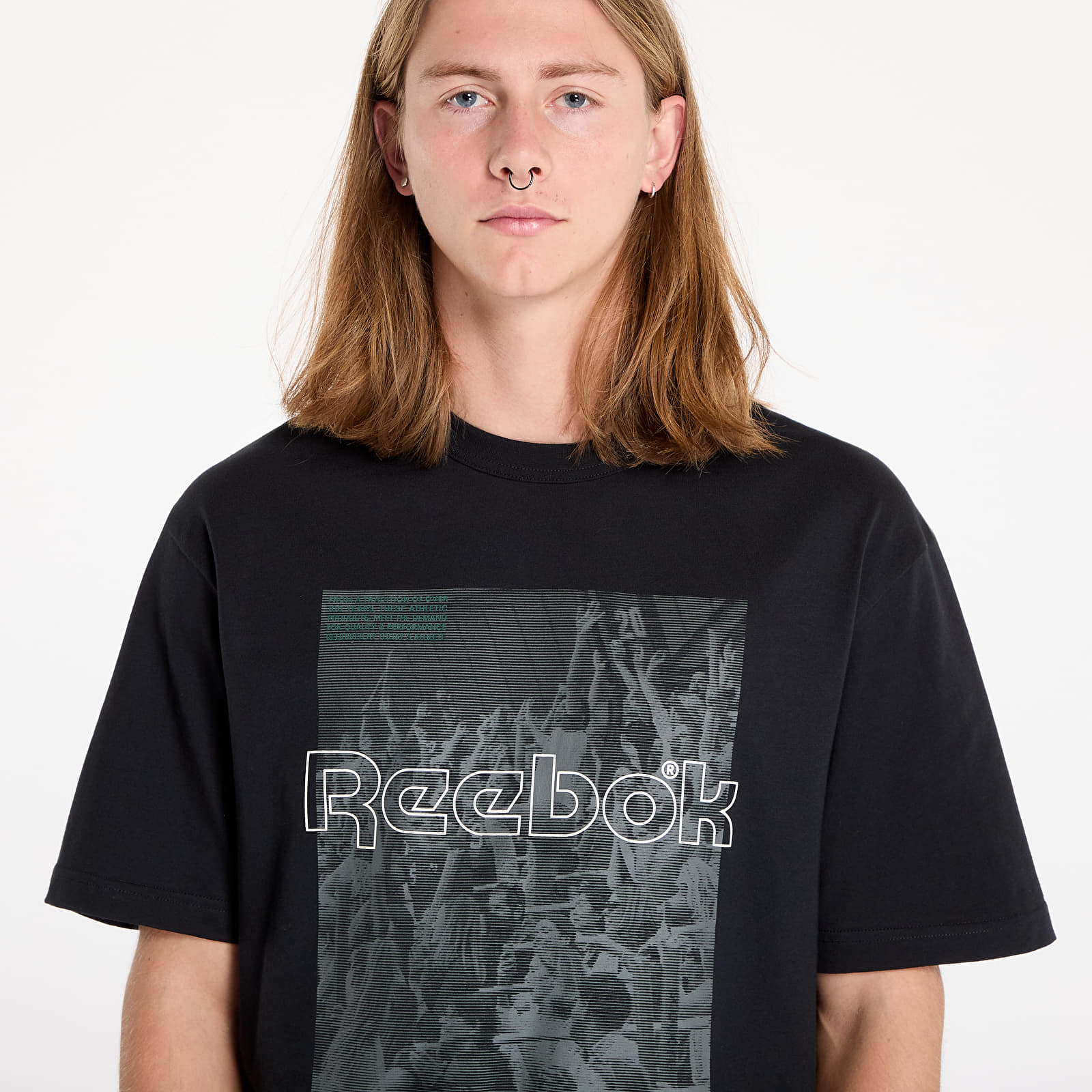 T-paidat Reebok Classics Team Tradition Short Sleeve Tee UNISEX Black