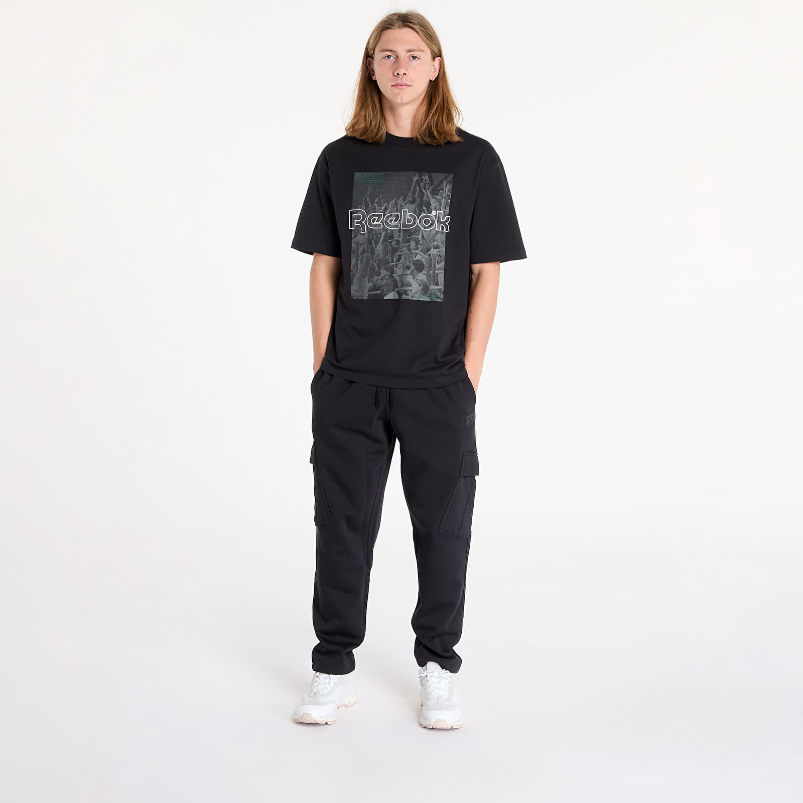 T-paidat Reebok Classics Team Tradition Short Sleeve Tee UNISEX Black