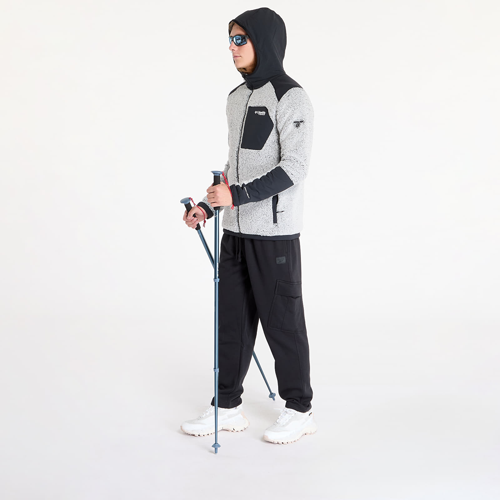 Hettegensere og sweatshirts Columbia Arctic Crest™ Sherpa Full Zip White/ Black