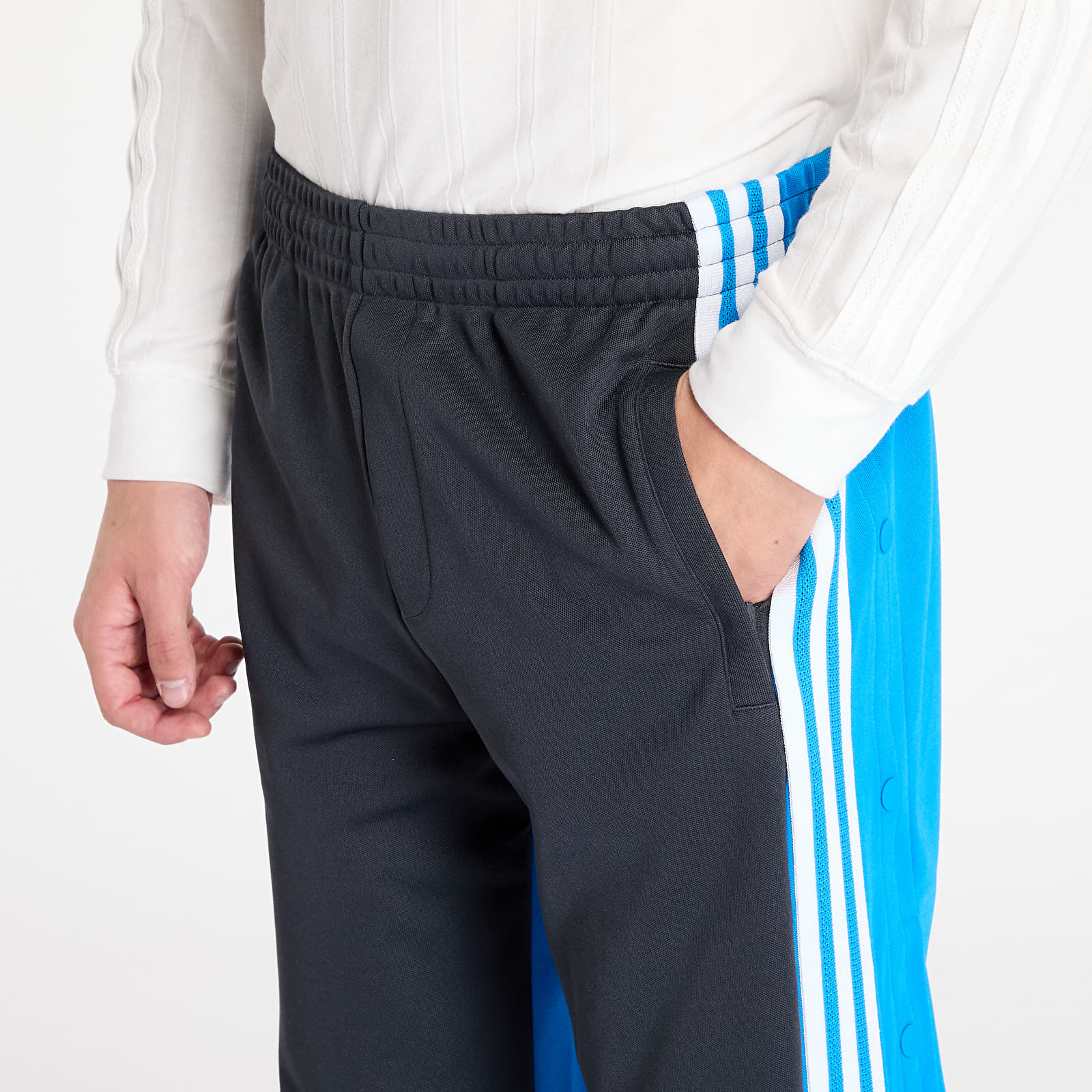Bukser for menn adidas x Clot Adibreak Pants Carbon