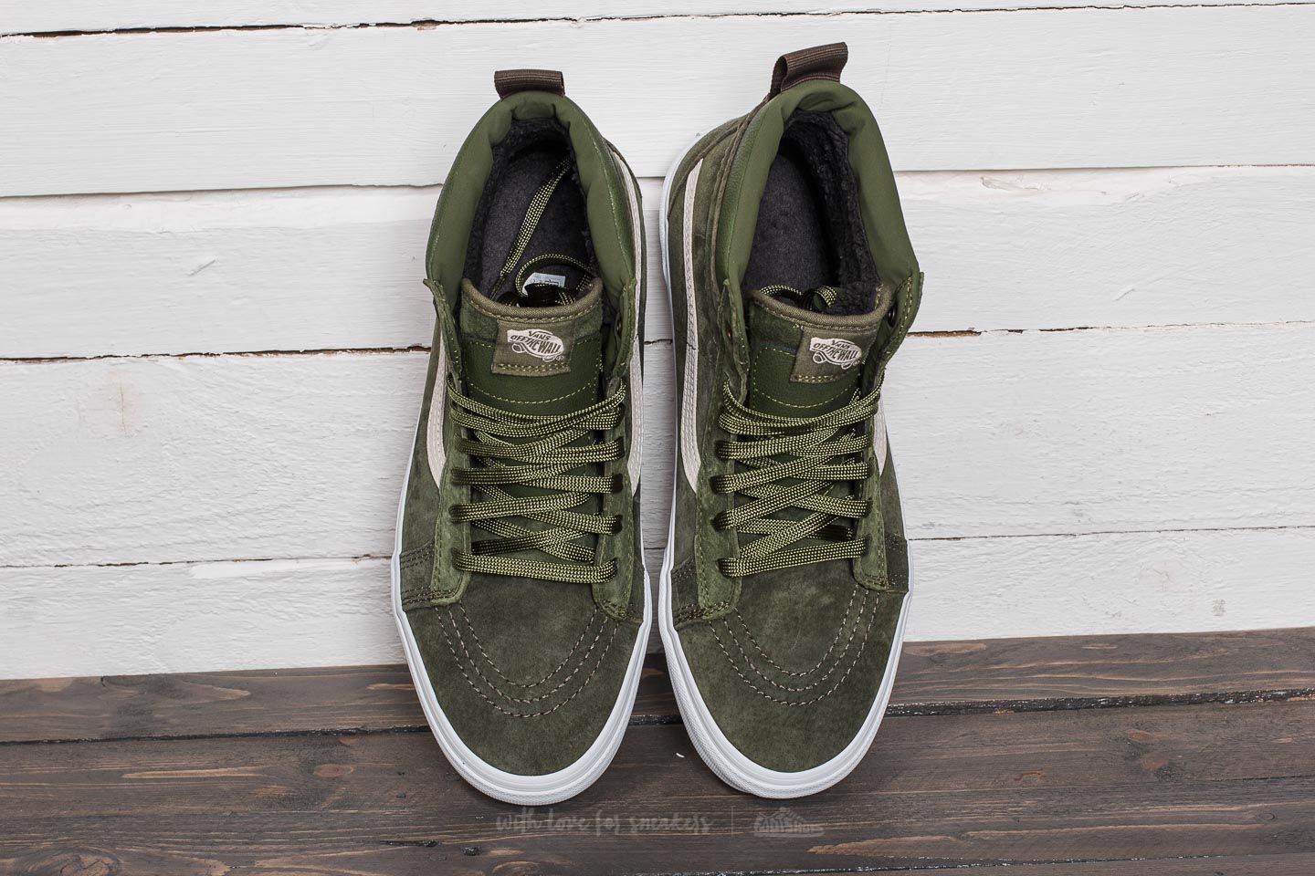 Vans sk8 hi mte winter store moss military