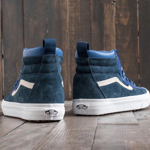Vans sk8 hi mte suede dress blue store