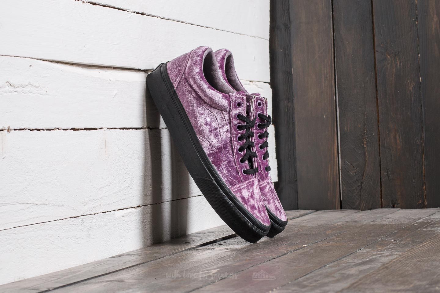 Vans slip ons sea fog top