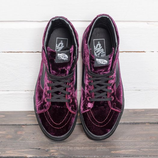 Vans sk8 hi red velvet online