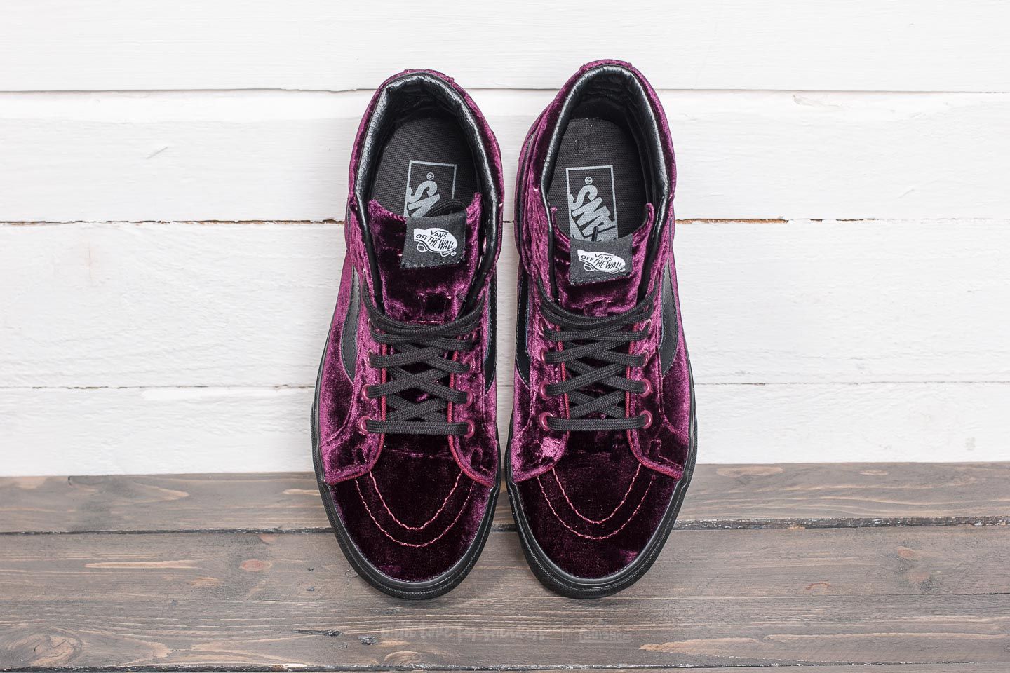 Vans sk8 hi velvet outlet