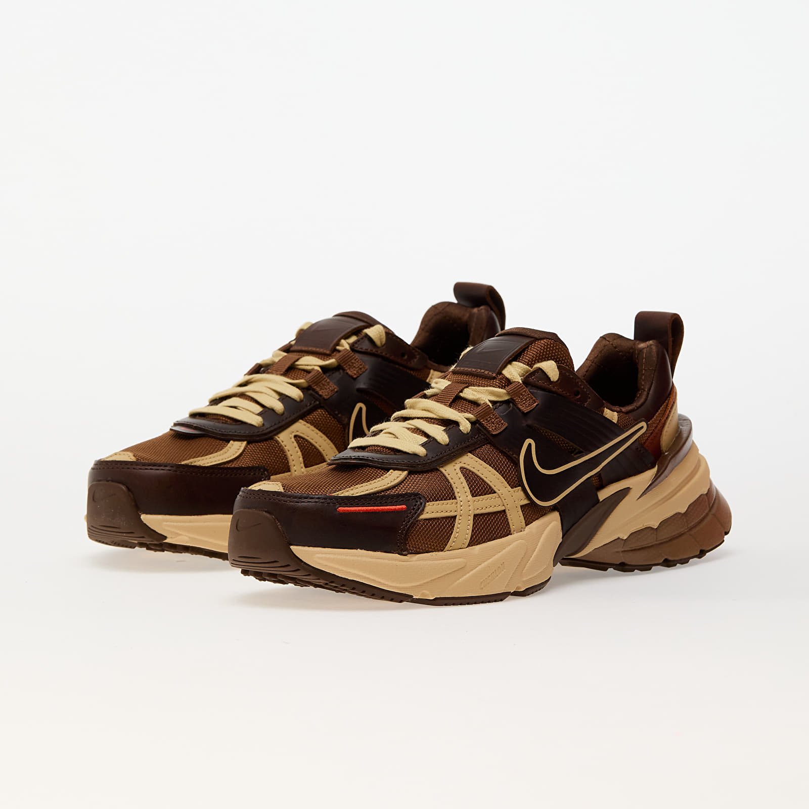 Férfi cipők Nike V2K Run Lt British Tan/ Lt British Tan-Sesame