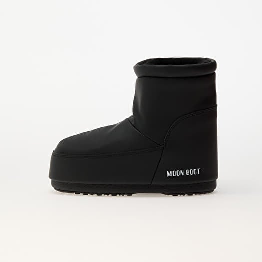 Moon Boot Icon Low Nolace Rubber Black