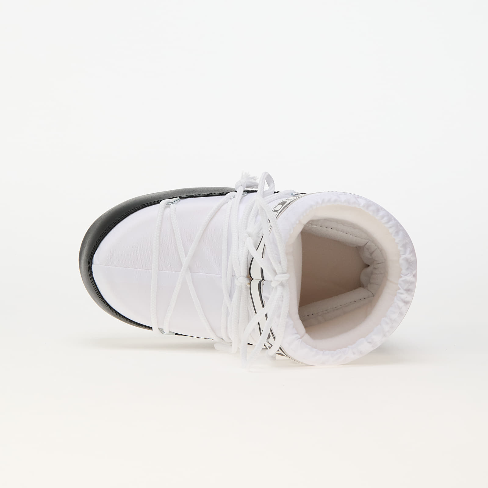 Încălțăminte și sneakerși pentru bărbați Moon Boot Icon Low Nylon White