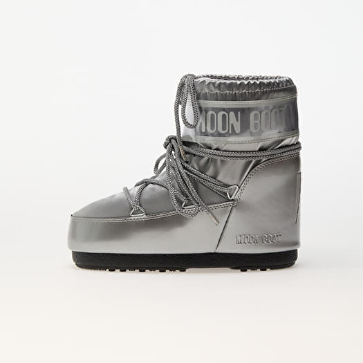 Moon Boot Icon Low Glance Silver