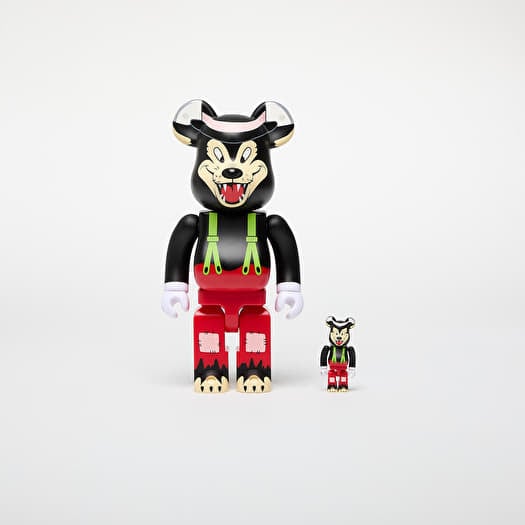 Medicom Toy BE@RBRICK The Big Bad Wolf 100% & 400% Set