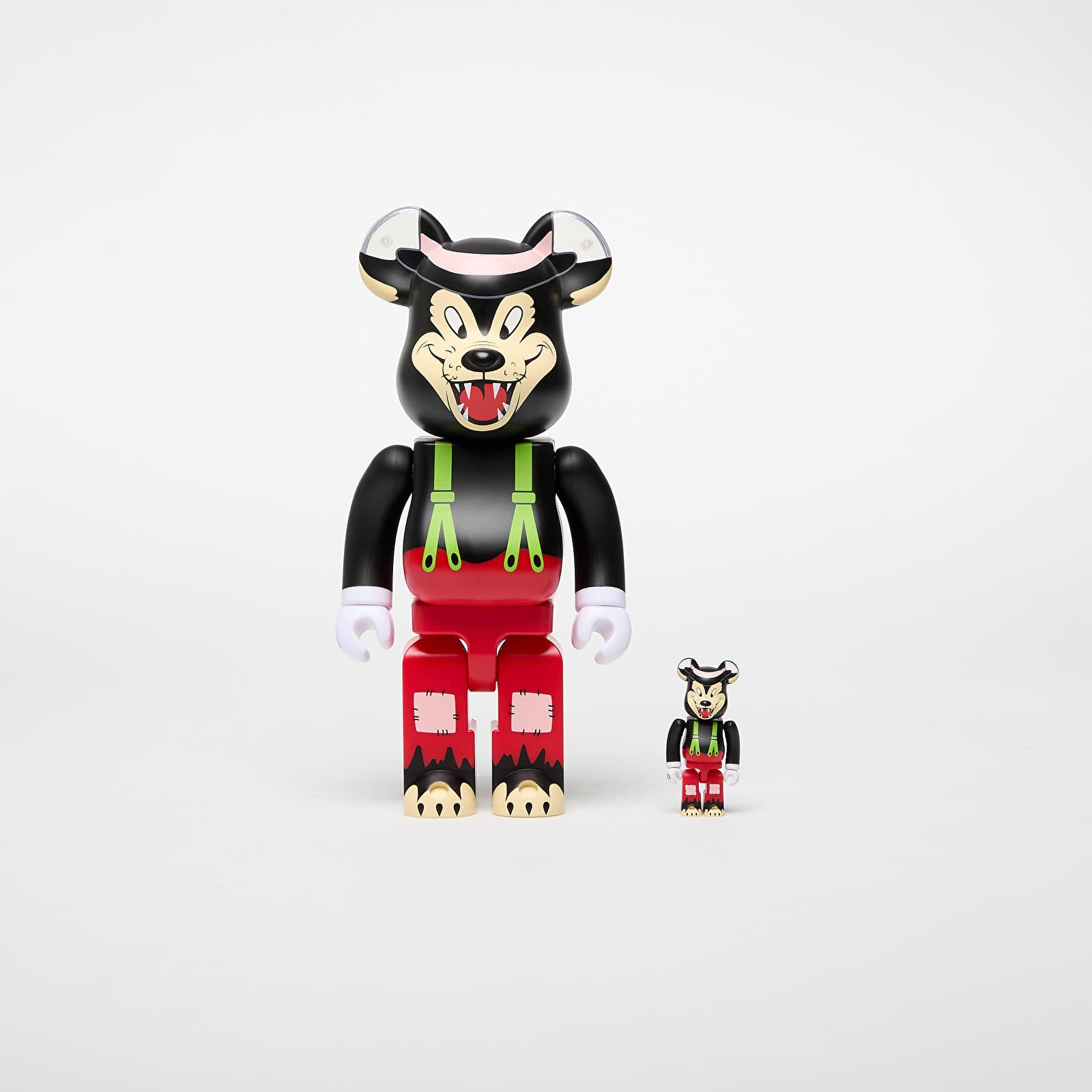 Egyéb kiegészítők Medicom Toy BE@RBRICK The Big Bad Wolf 100% & 400% Set