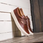 Men s shoes Vans Era Lux Leather Chocolate Porcini Footshop
