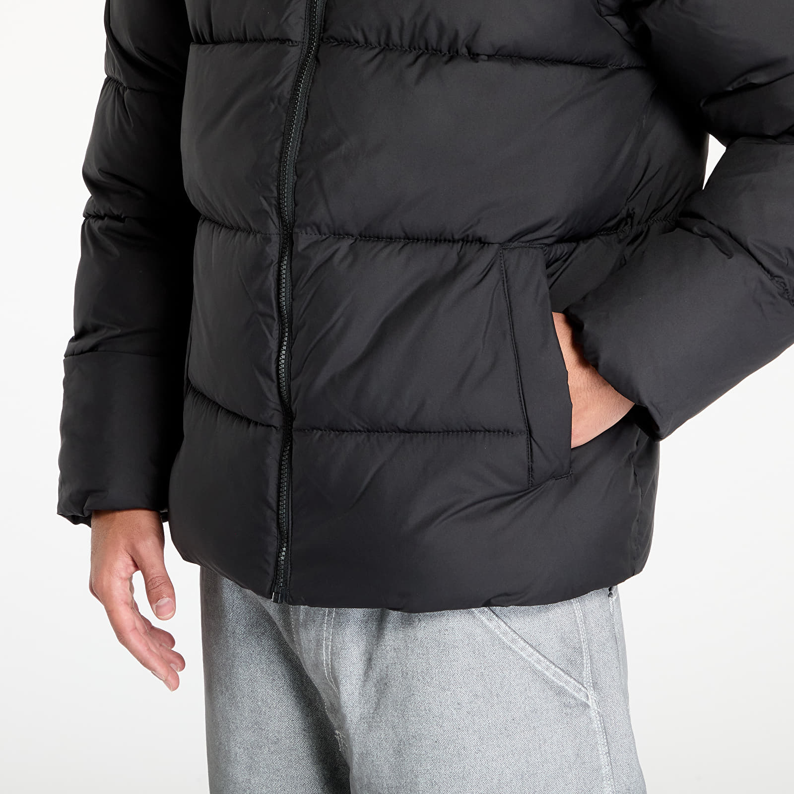Herrenjacken Carhartt WIP Springfield Jacket UNISEX Black/ Misty Grey
