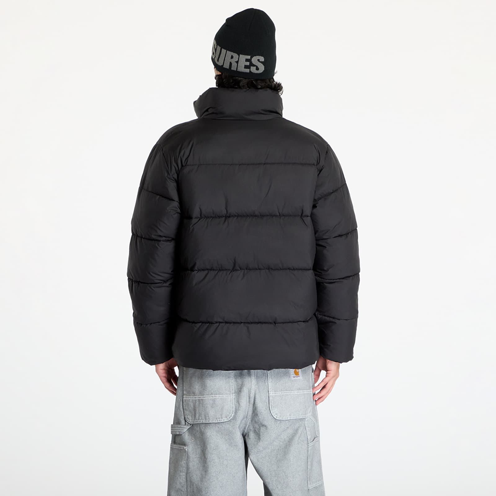 Herrenjacken Carhartt WIP Springfield Jacket UNISEX Black/ Misty Grey