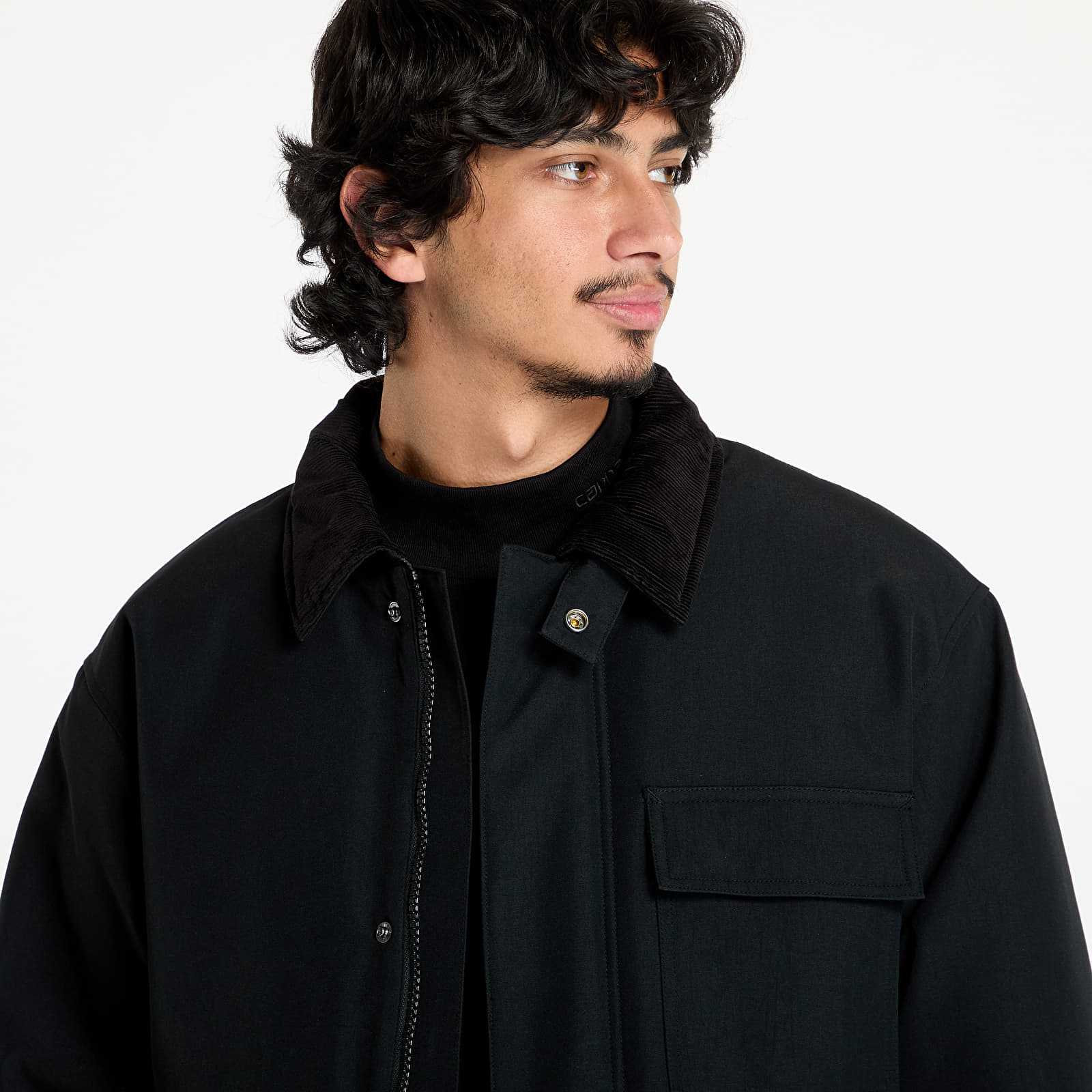 Meeste jakid Carhartt WIP Clarton Coat UNISEX Black/ Black