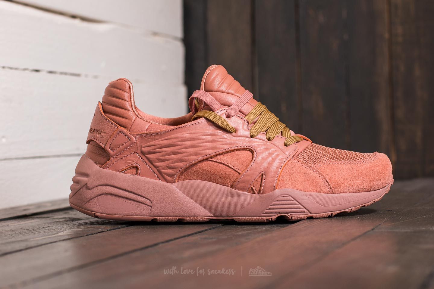 Men s shoes Puma x Han Kjobenhavn Blaze Cage Cameo Brown Footshop