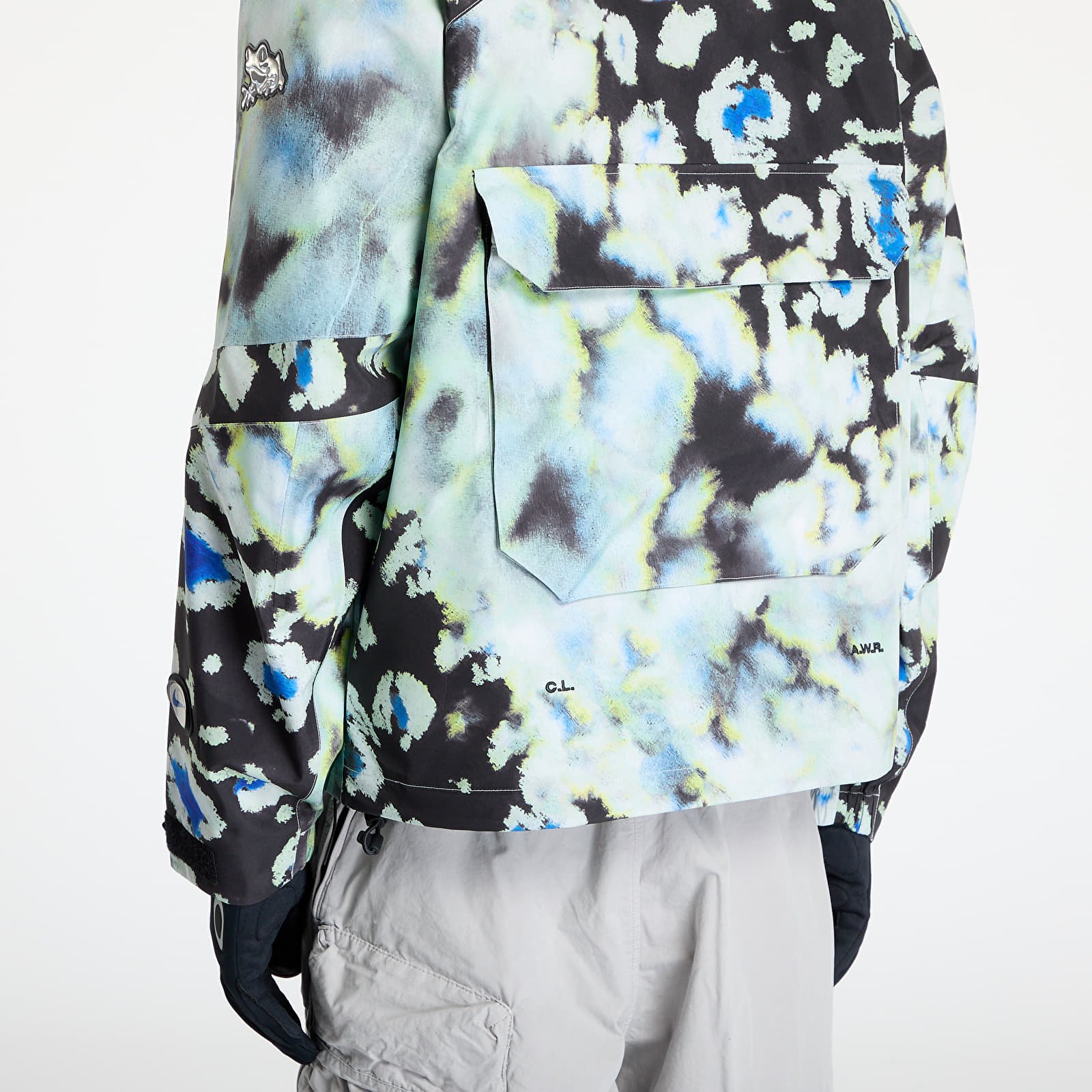 Moške jakne Nike x NOCTA Opal Men's Hooded Jacket Off White/ Night Silver