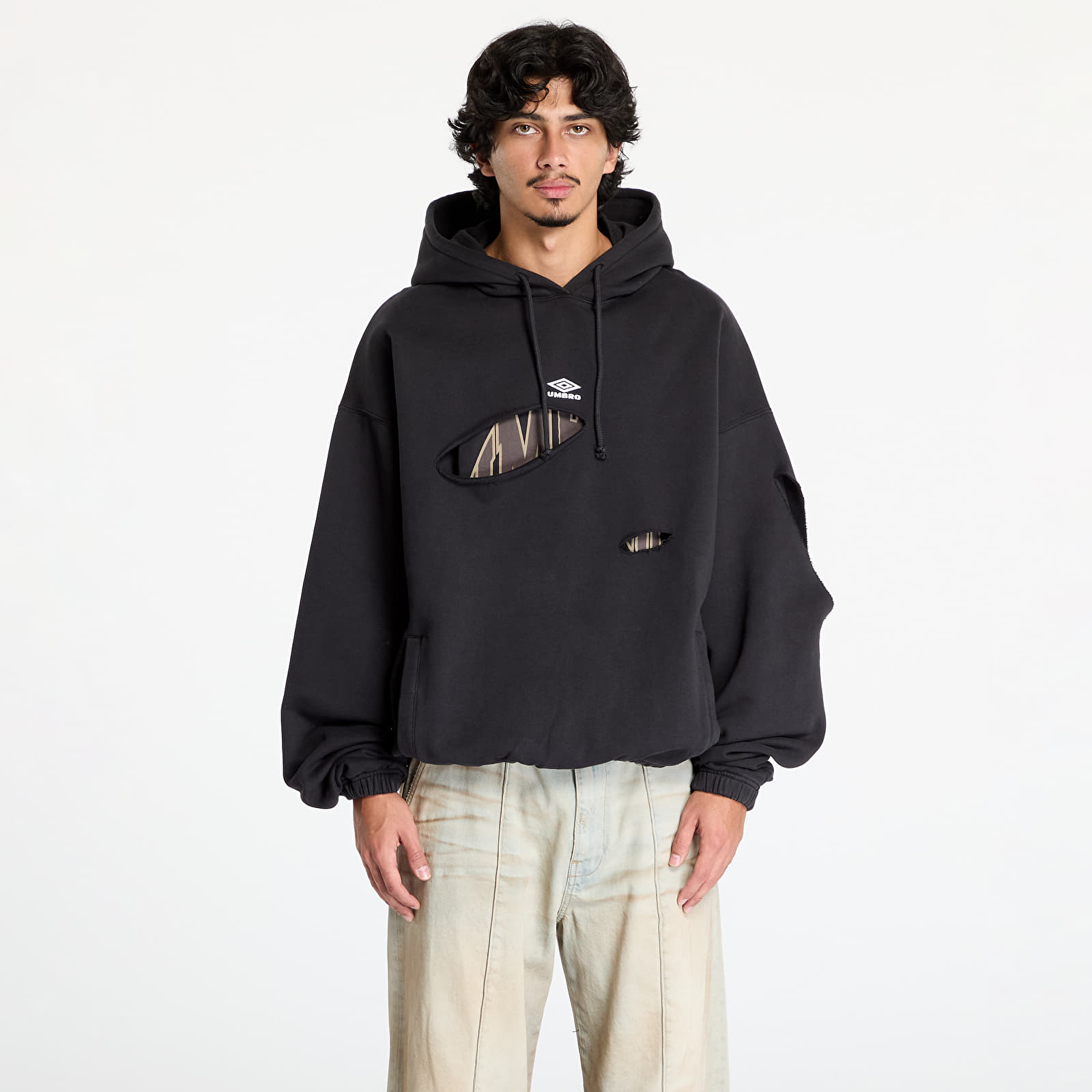 Umbro black hoodie on sale