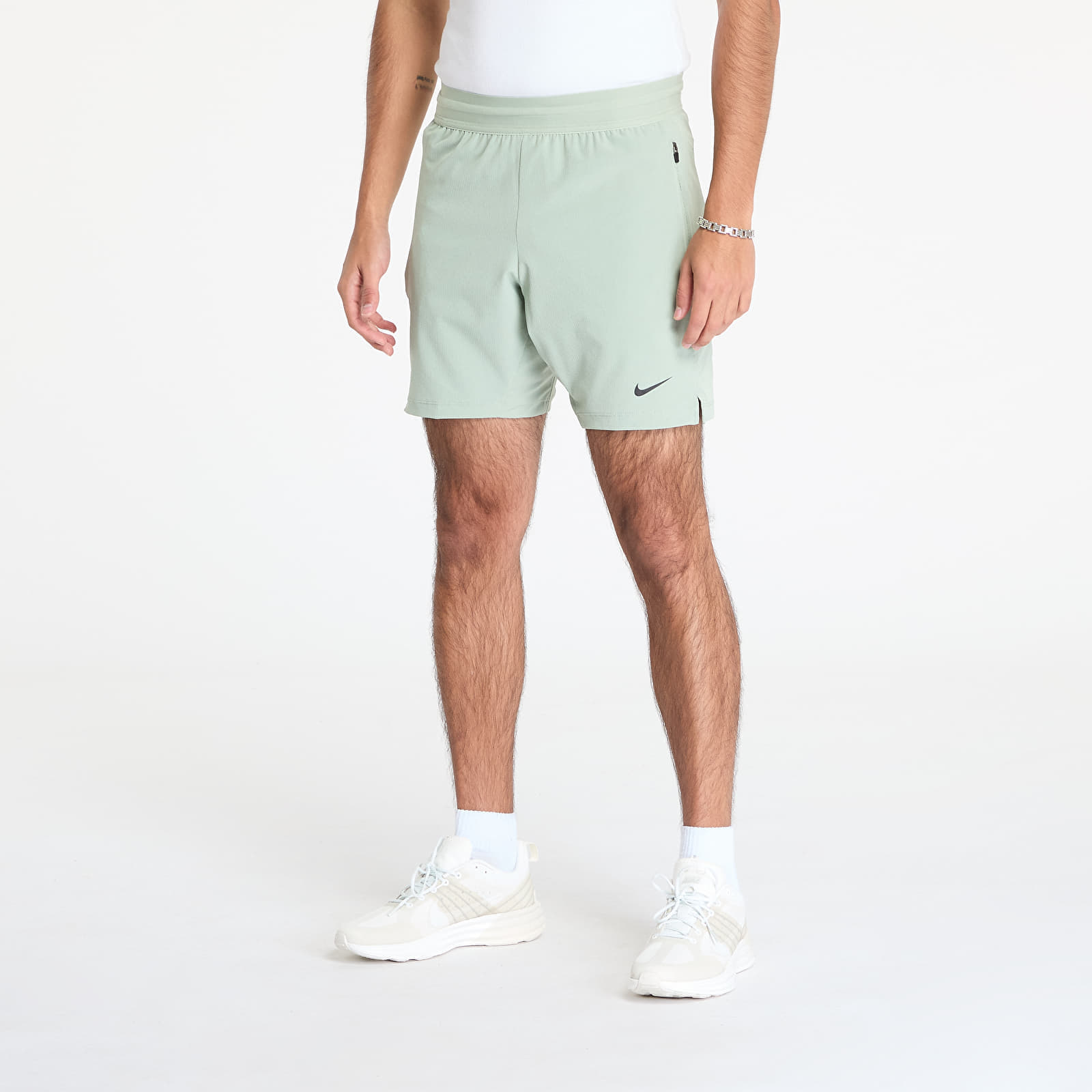 Pantaloncini Nike Flex Rep 4.0 Men's Dri-FIT 7" Unlined Fitness Shorts Jade Horizon/ Black/ Black L