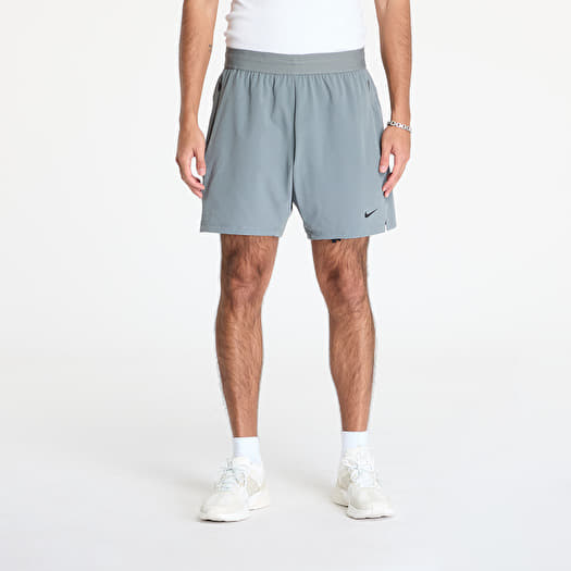 Shorts Nike Flex Rep 4.0 Men's Dri-FIT 7" Unlined Fitness Shorts Smoke Grey/ Black/ Black