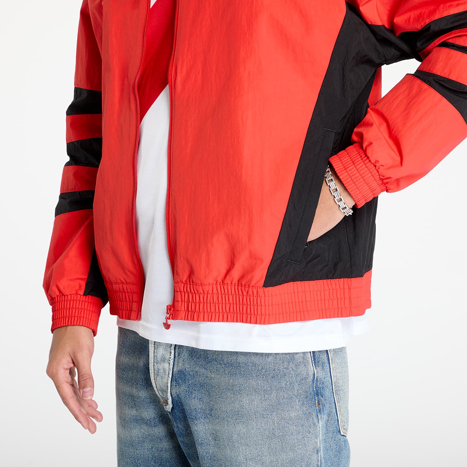 Übergangsjacken adidas River Plate 94 Tracktop Red/ Black