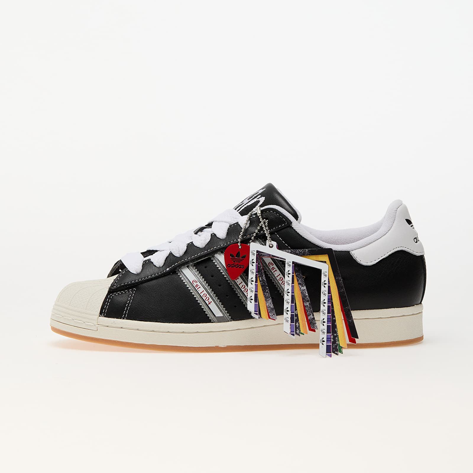 Sneakers adidas x Korn Superstar Core Black/ Translucent/ Better Scarlet