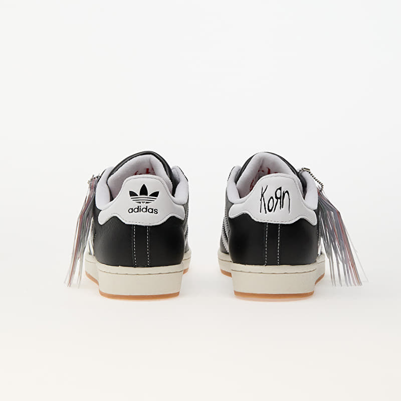 adidas x Korn Superstar Core Black/ Translucent/ Better Scarlet