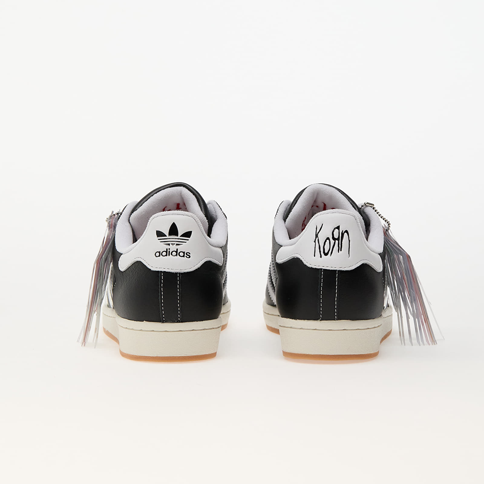 Pánské tenisky a boty adidas x Korn Superstar Core Black/ Translucent/  Better Scarlet | Footshop