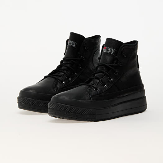 Converse black black discount