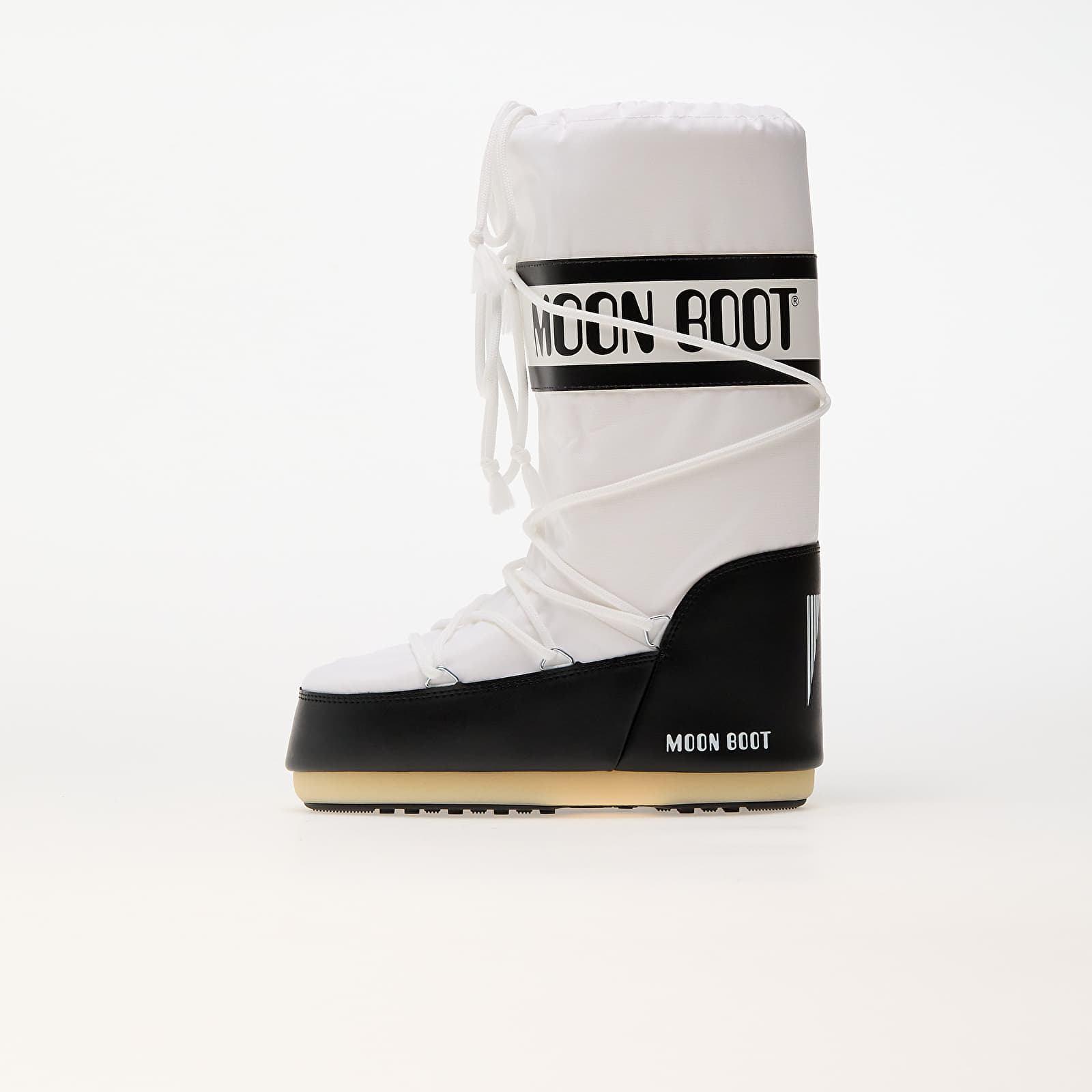 Buty męskie Moon Boot Icon Nylon Black/White
