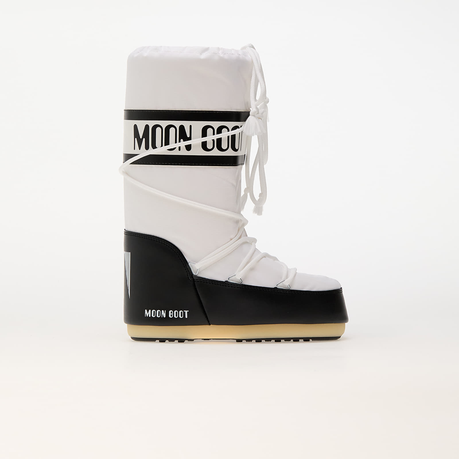 Buty męskie Moon Boot Icon Nylon Black/White