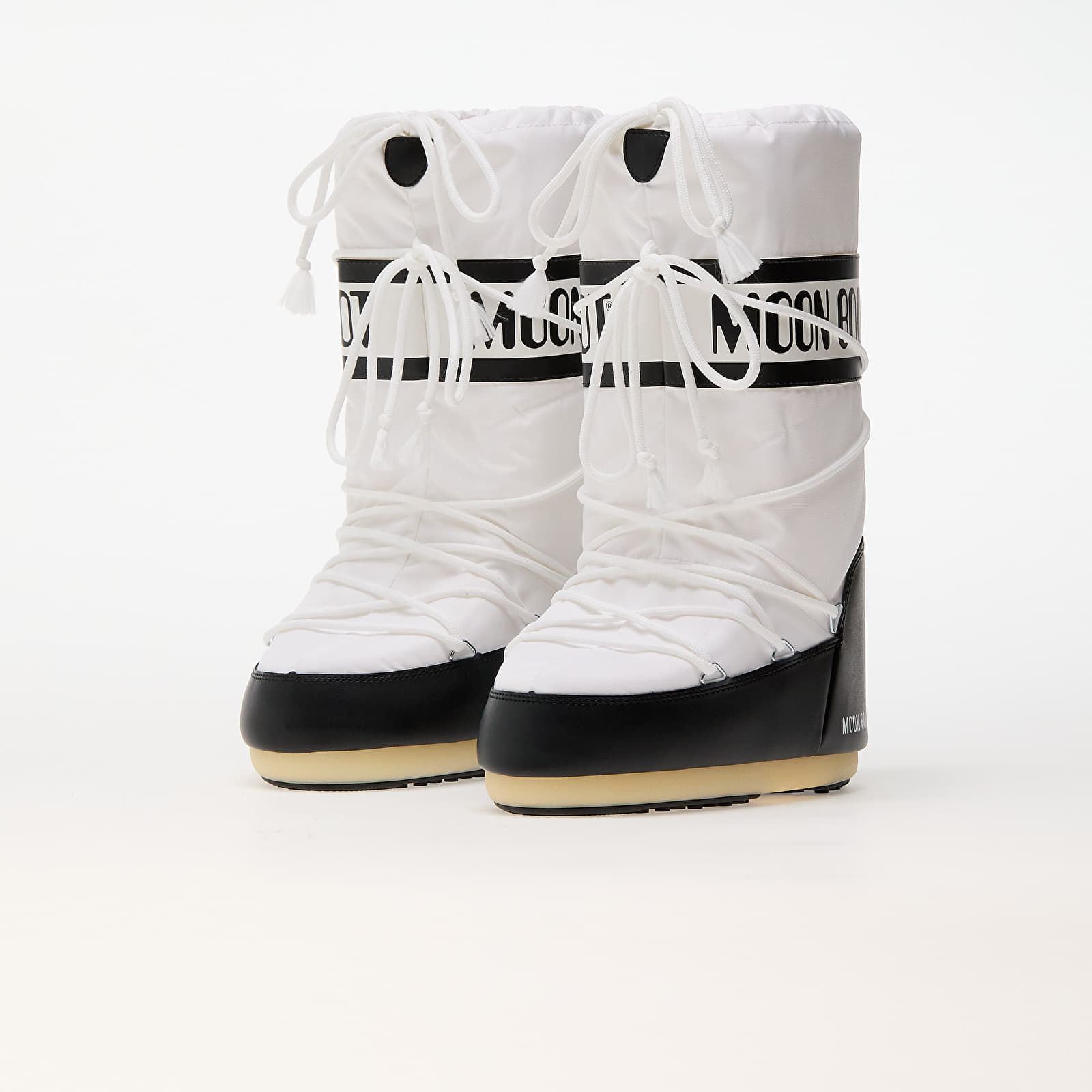 Buty męskie Moon Boot Icon Nylon Black/White
