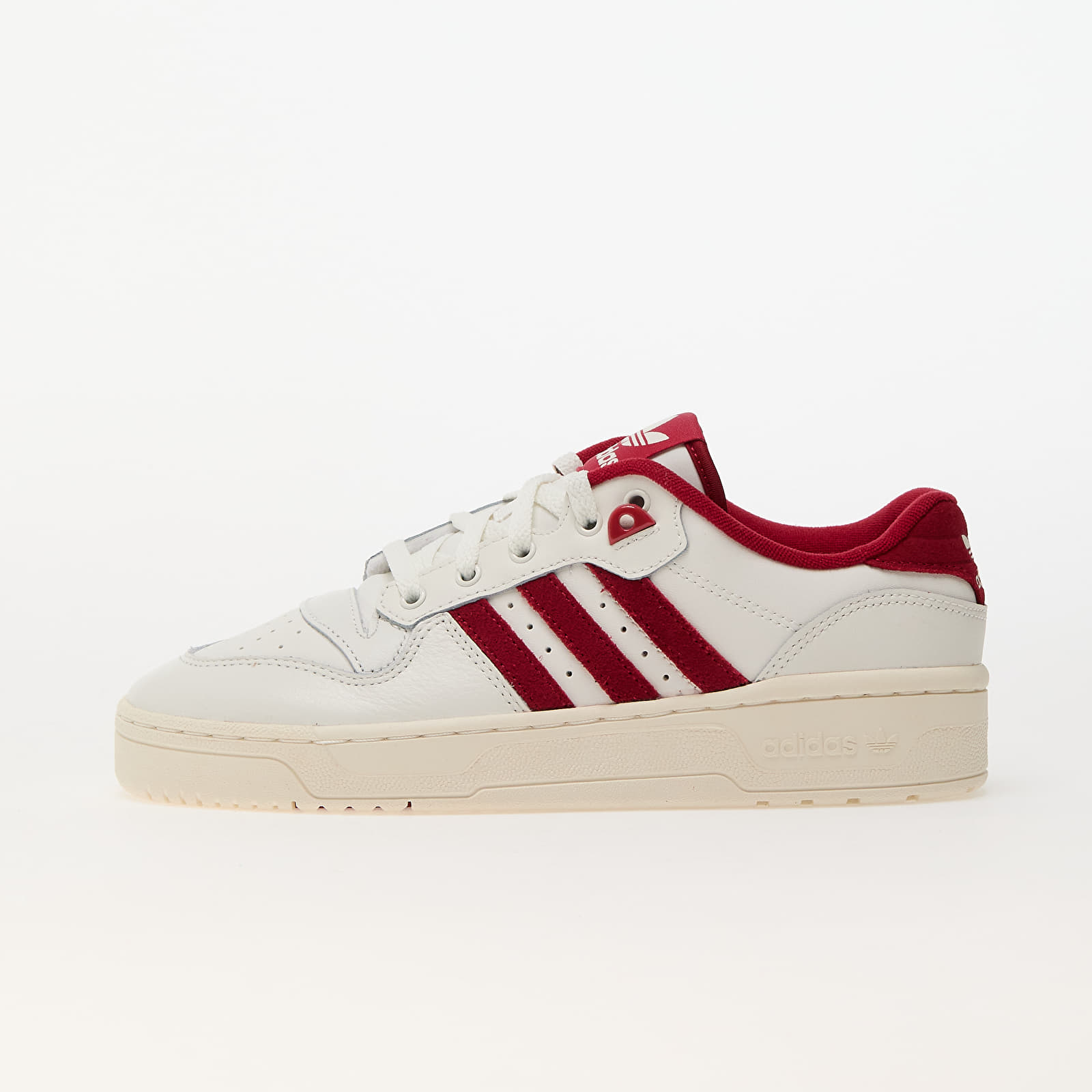 Männer adidas Rivalry Low Core White/ Team Victory Red/ Off White