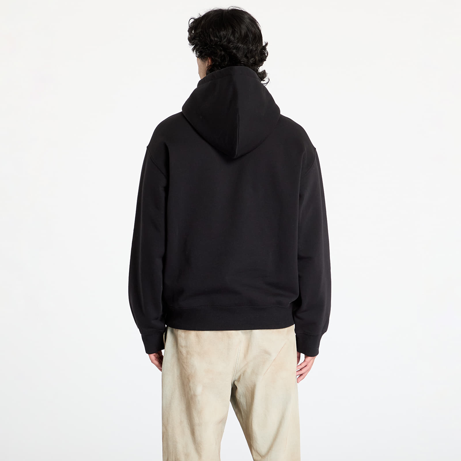 Férfi kapucnis pulcsik Carhartt WIP Hooded Brown Ducks Sweat UNISEX Black