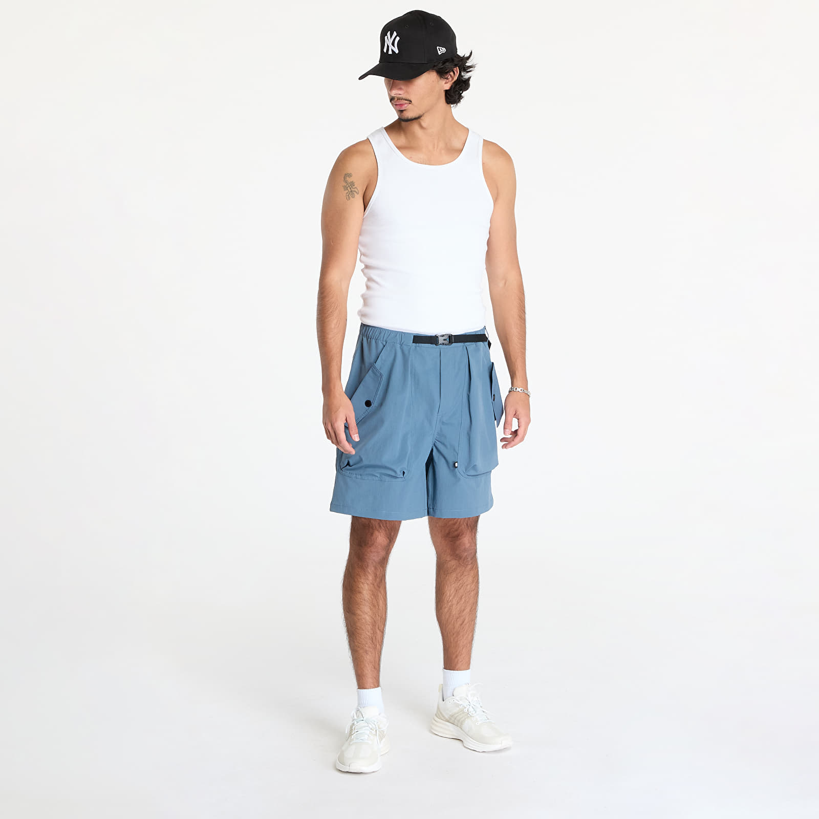 Šortky Horsefeathers Mission Shorts UNISEX Misty Blue