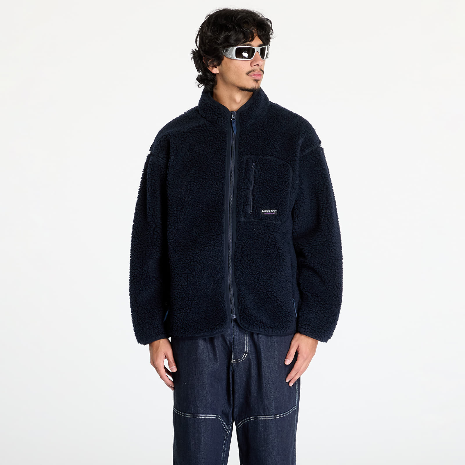 Jacheta Gramicci Sherpa UNISEX Jacket Navy S