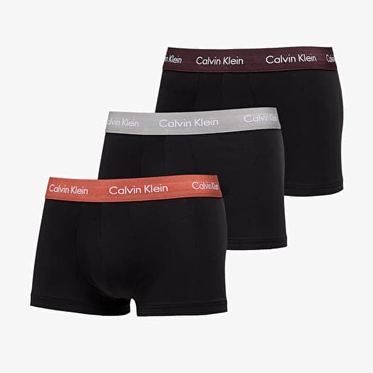 Calvin Klein Low Rise Trunk 3-Pack Black